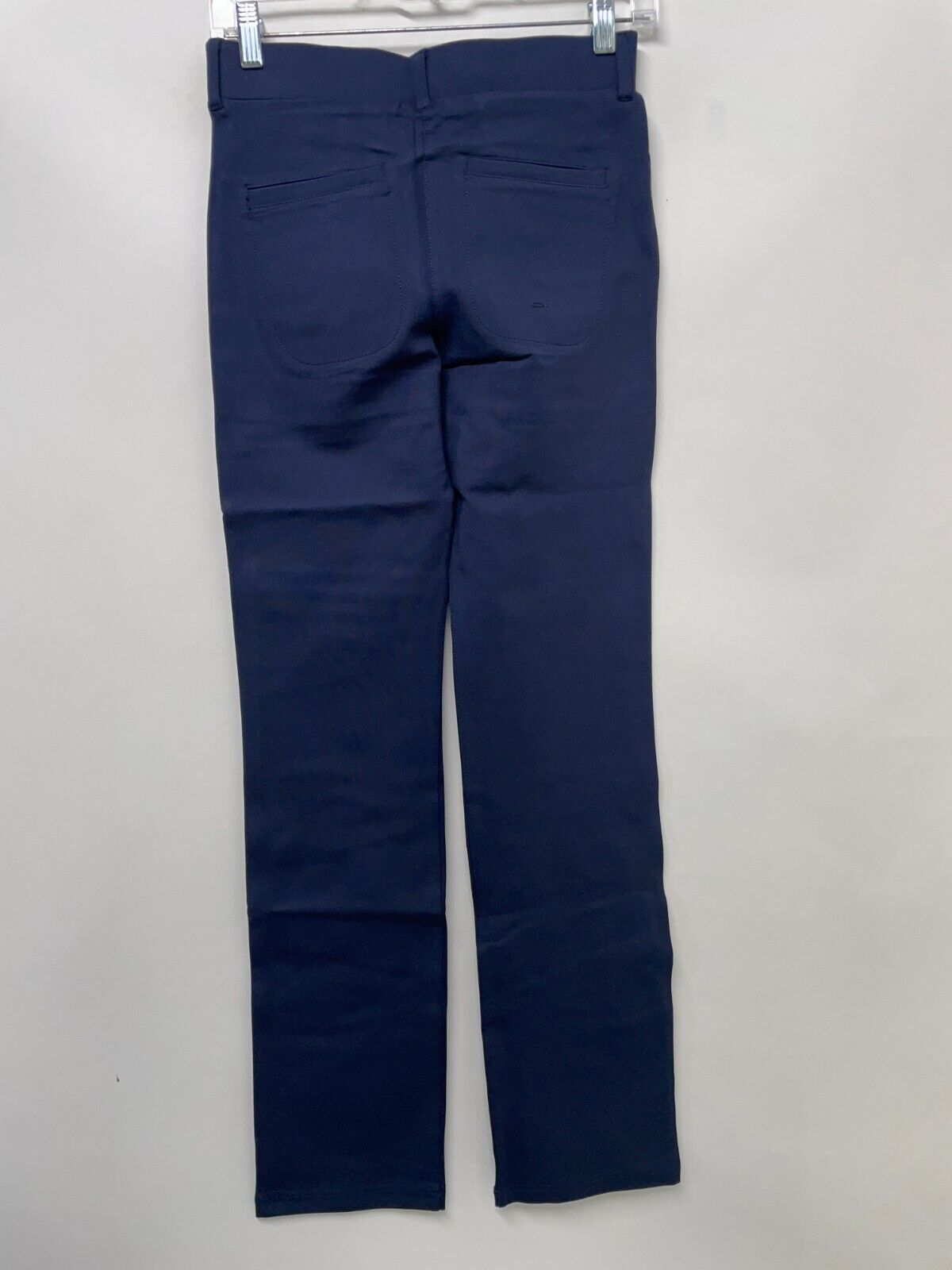 Betabrand Womens XS Straight Leg 7 Pocket Dress Pant Yoga Pants Black W1429NV