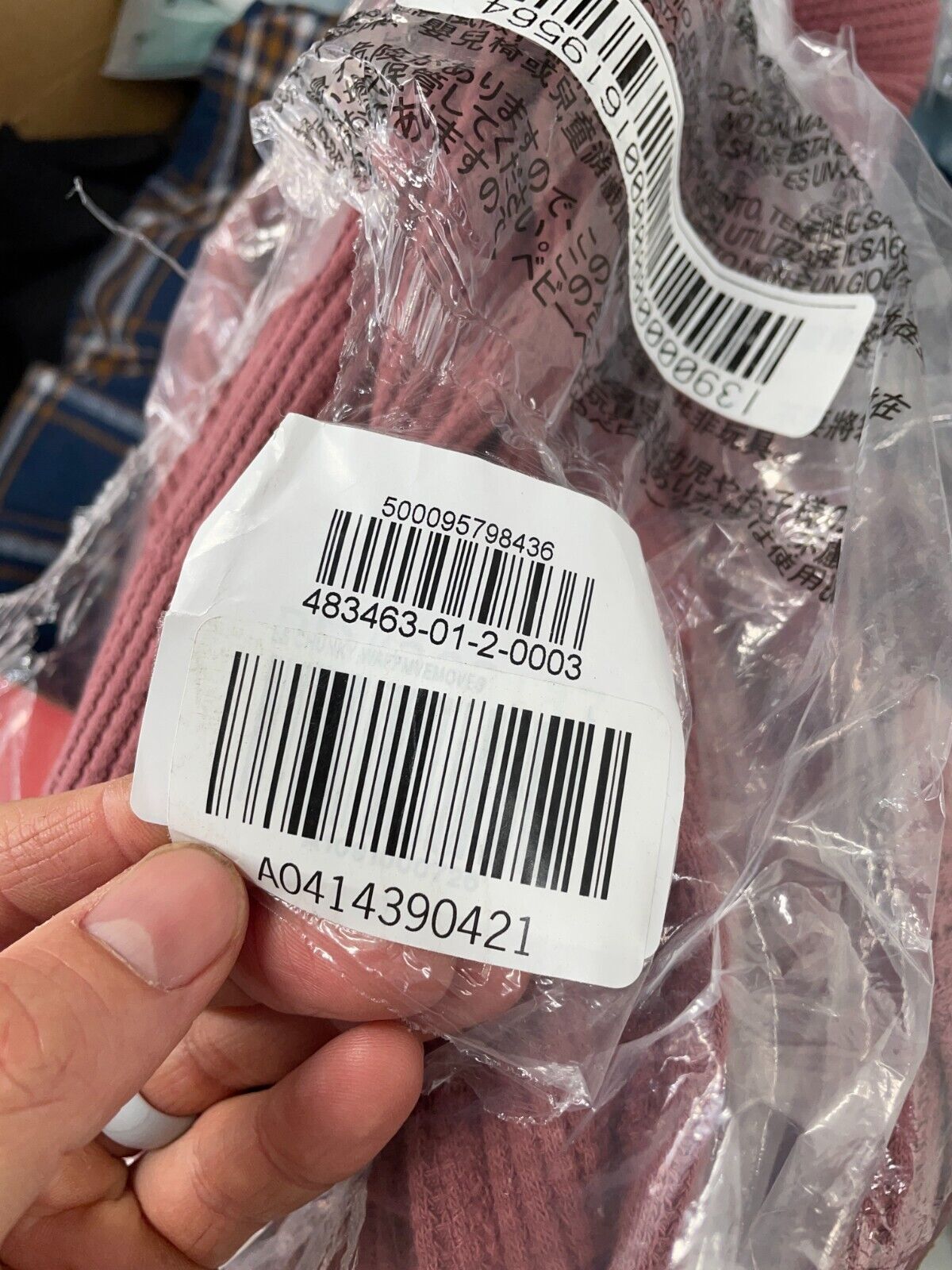 Gap Women's L Waffle Oversized Chunky Turtleneck Sweater Mauve Pink 483463 NWT