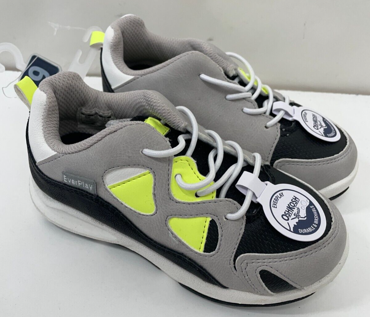 OshKosh B'Gosh Boys Toddler 9 Futurah Ever Play Shoes Sneaker Gray OF22B03H