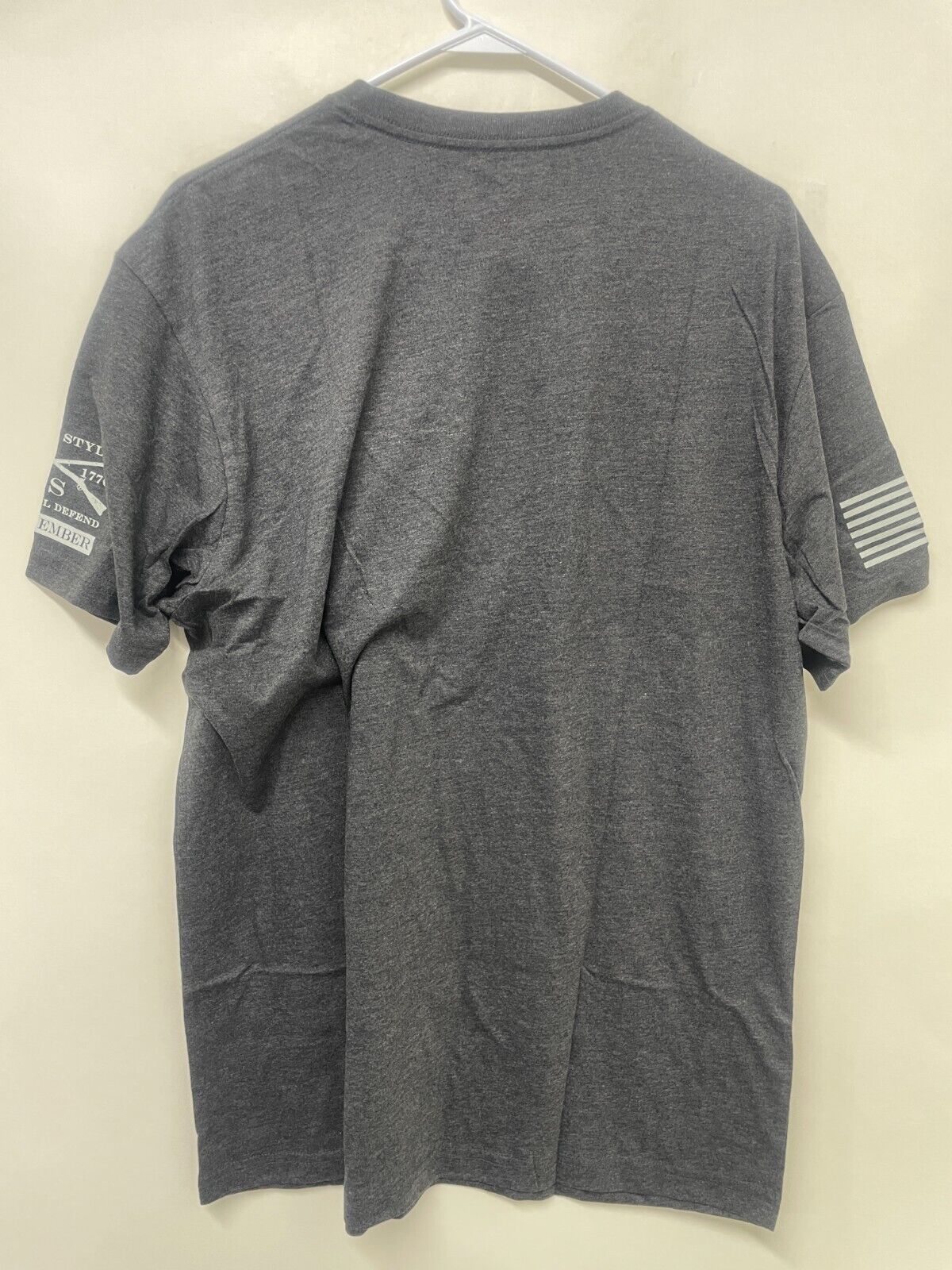 Grunt Style Mens XL Bombs Away Nose Art T Shirt Gray Short Sleeve Army Tee