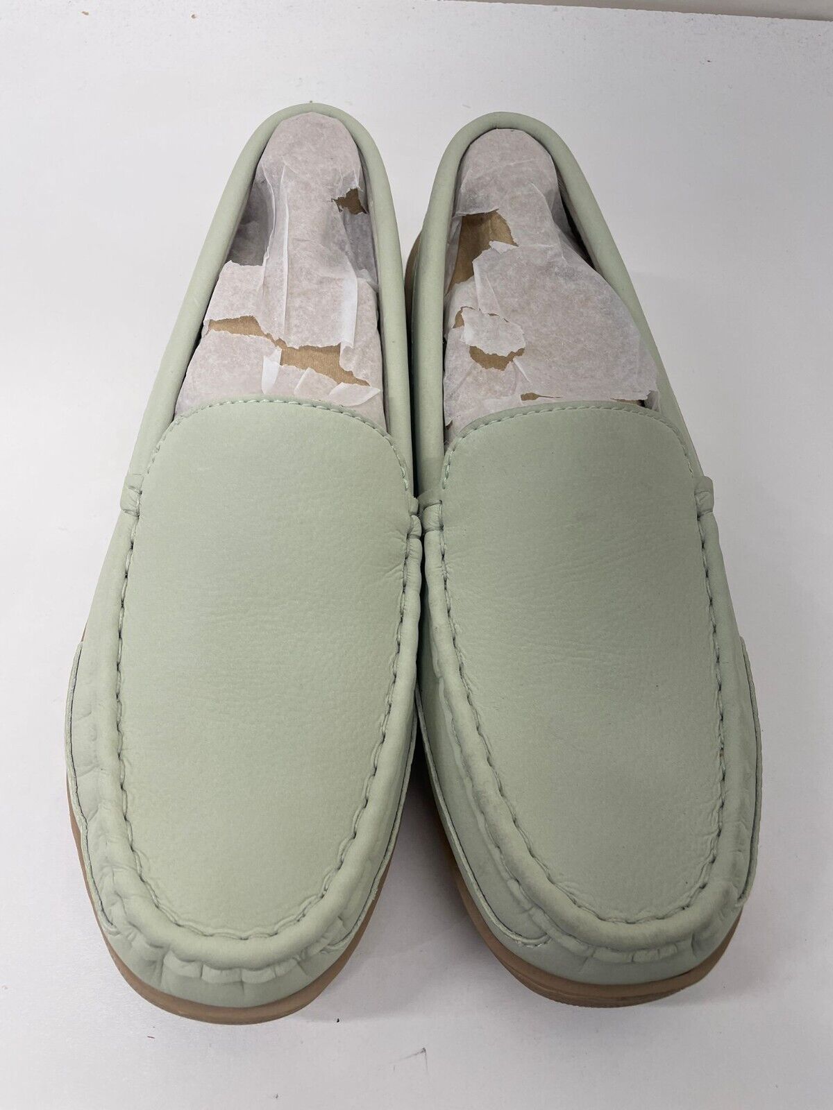 MySlippers Womens 10 All Season Moccasin Slippers Shoes Shoes Mint Green Pillow