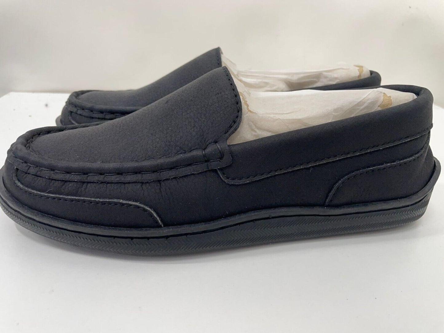 MySlippers Womens 7 All Season Moccasin Slippers Shoes Shoes Black MyPillow