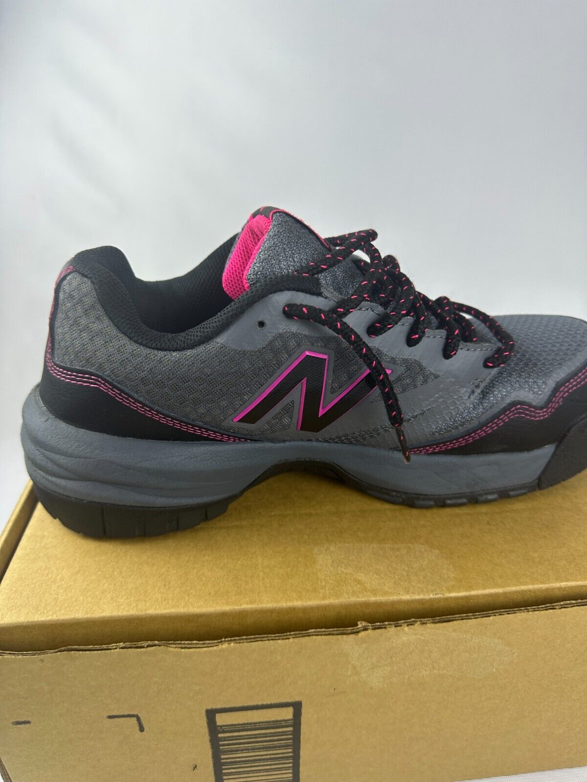 New Balance 589 Womens 8.5 Composite Toe Gray/Pink Safety Work Shoe WID589T1
