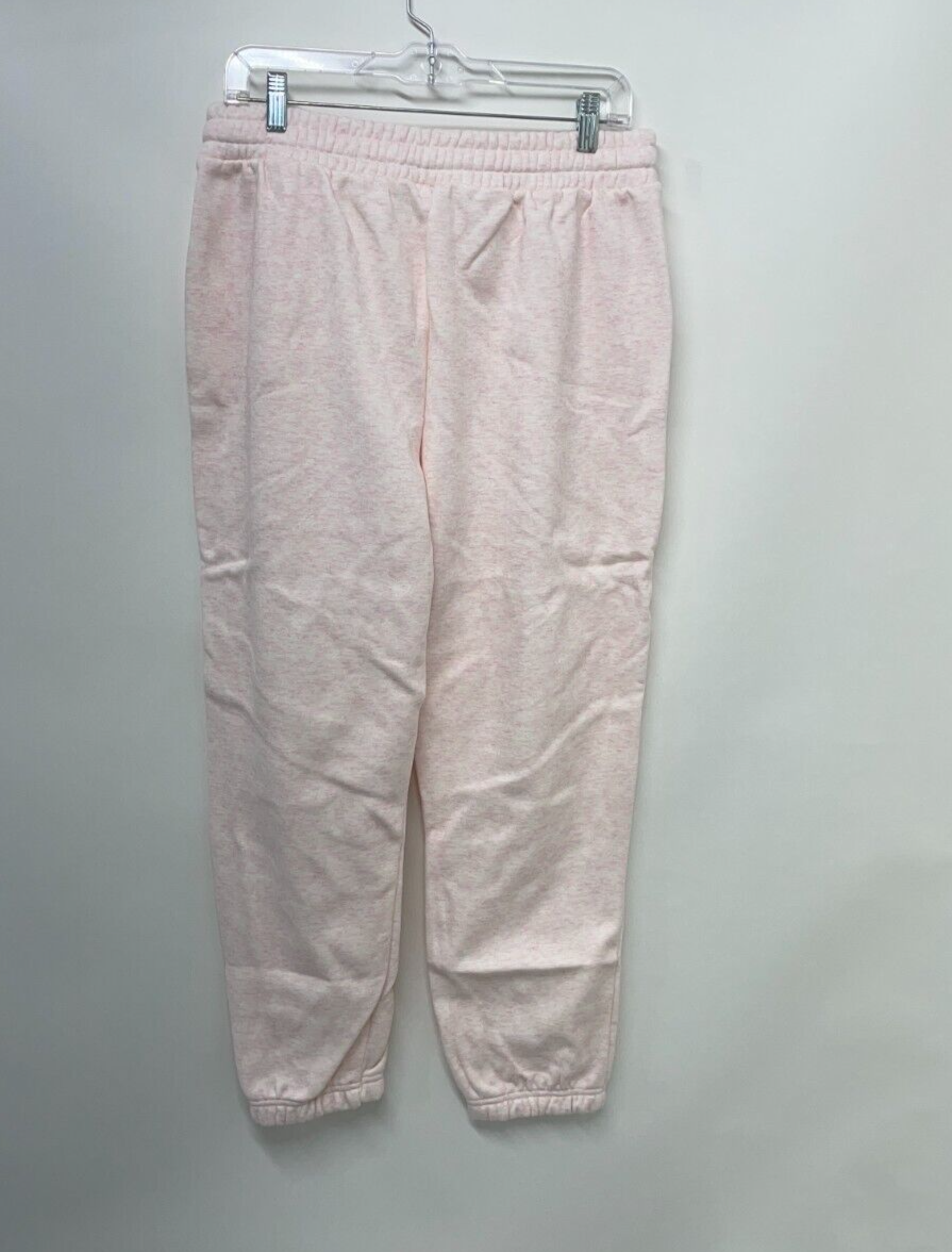Fabletics Women's L Eco Go-To Classic Sweatpants Pastel Pink Heather PT2149761