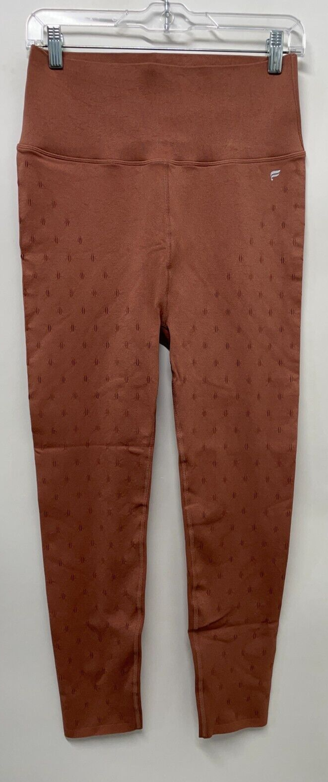 Fabletics Women's Plus 2X SculptKnit High-Waist 7/8 Legging Toffee Warp Knit NWT