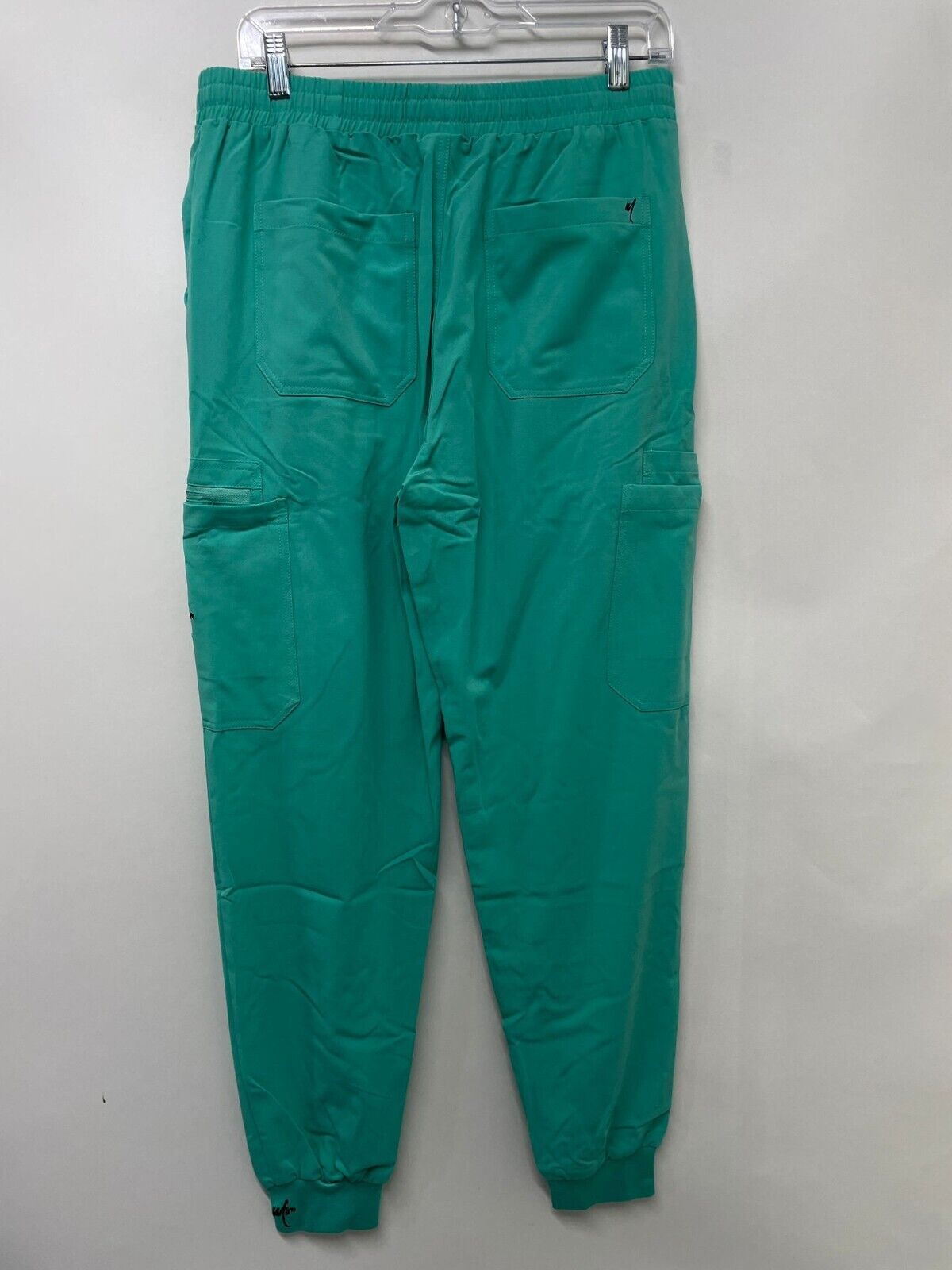 Mim Scrubs Mens M Surgical Green 2 Piece Set Jogger Pant & Shirt Medical Top