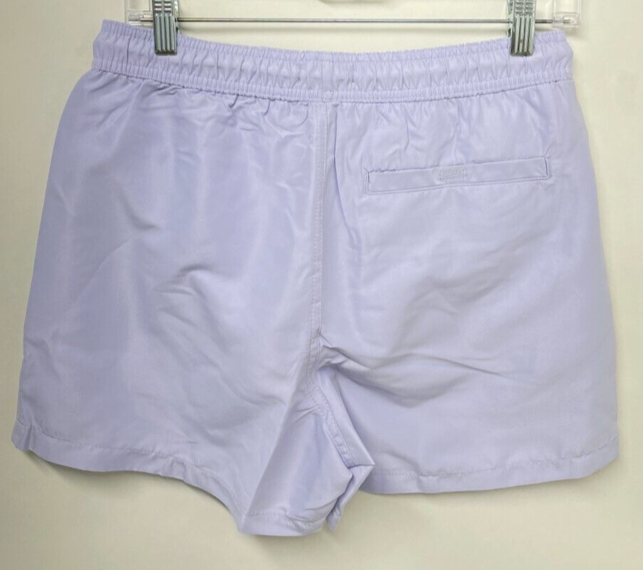 New Look Mens S Swim Shorts Lilac Elastic Drawstring Waist Trunks Purple ASOS