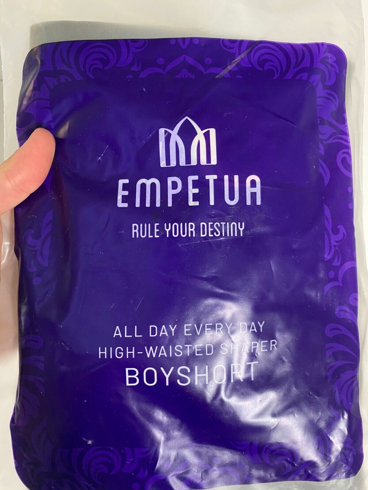 Empetua Womens All Day Everyday High-Waisted Shaper Boy Shorts Underwear