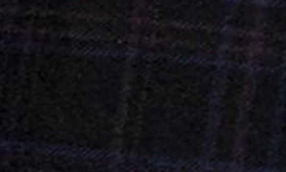 Topman Mens S Navy Blue Gothic Check Plaid Button-Up Sport Shirt Flannel