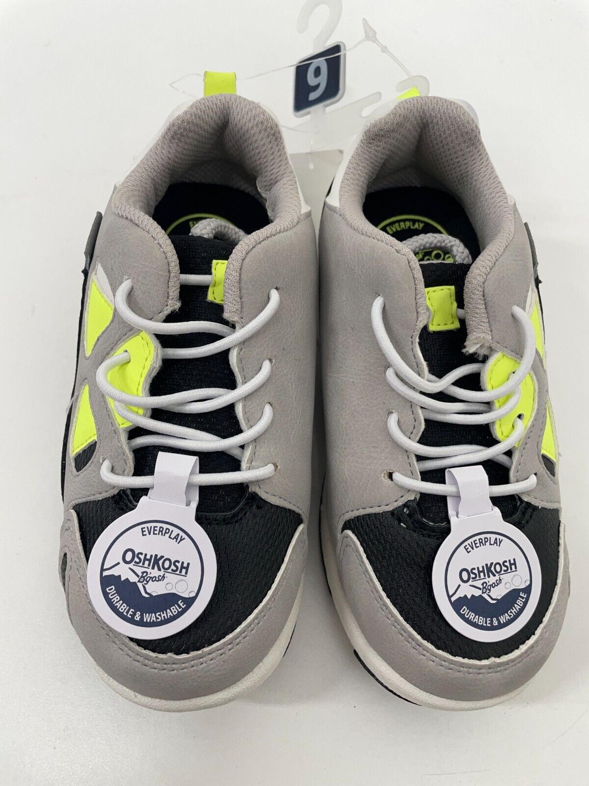 OshKosh B'Gosh Boys Toddler 9 Futurah Ever Play Shoes Sneaker Gray OF22B03H