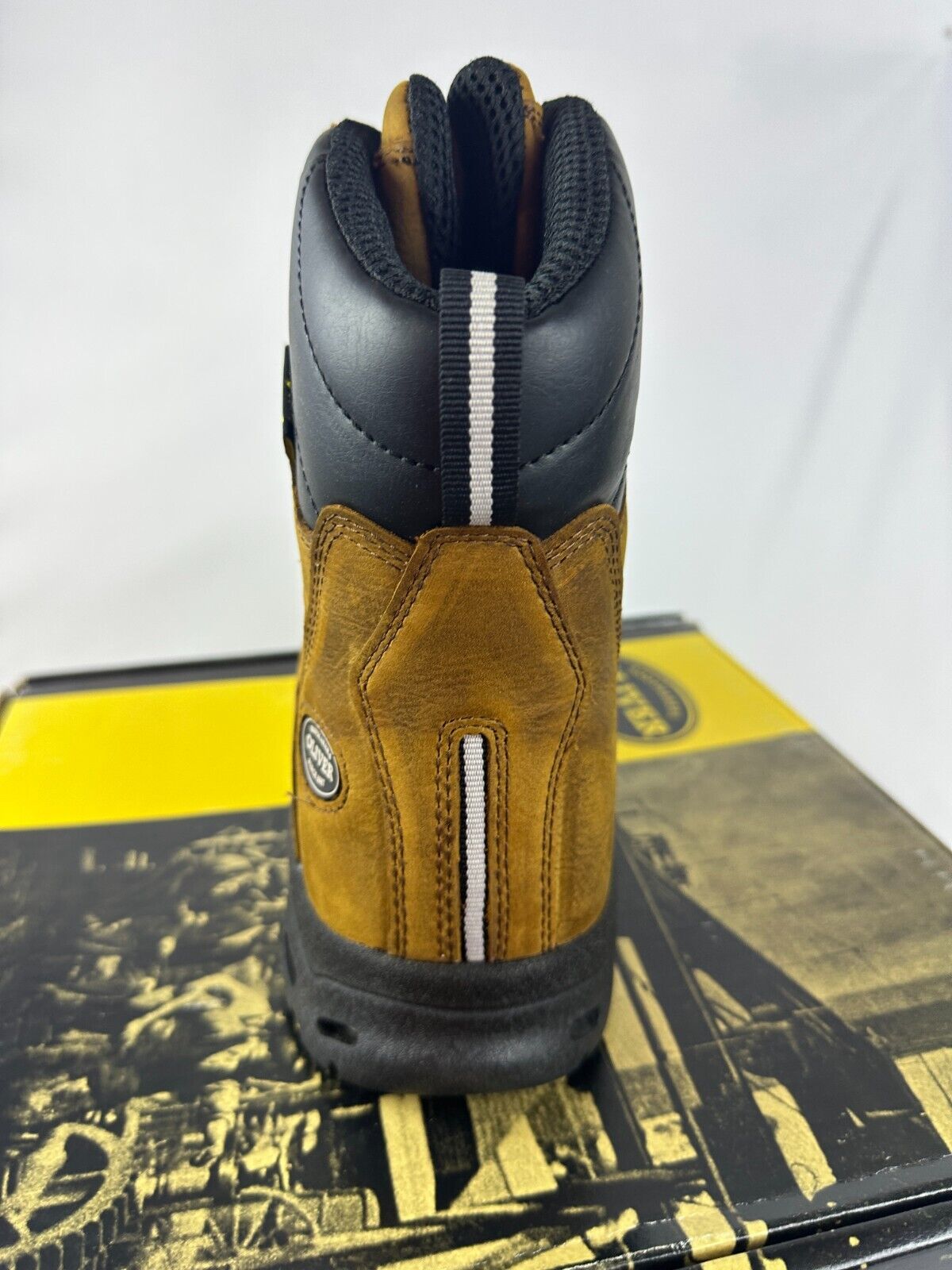 Oliver Womens 11.5 Steel Toe Work Safety Boot 8" Electrical Hazard Brown OL24031