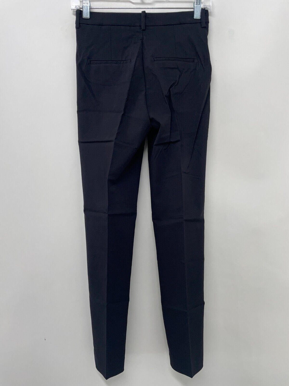 Mango Womens 2 Skinny Crop Pants Casual Trouser Black High-Rise 47050027-99 MNG