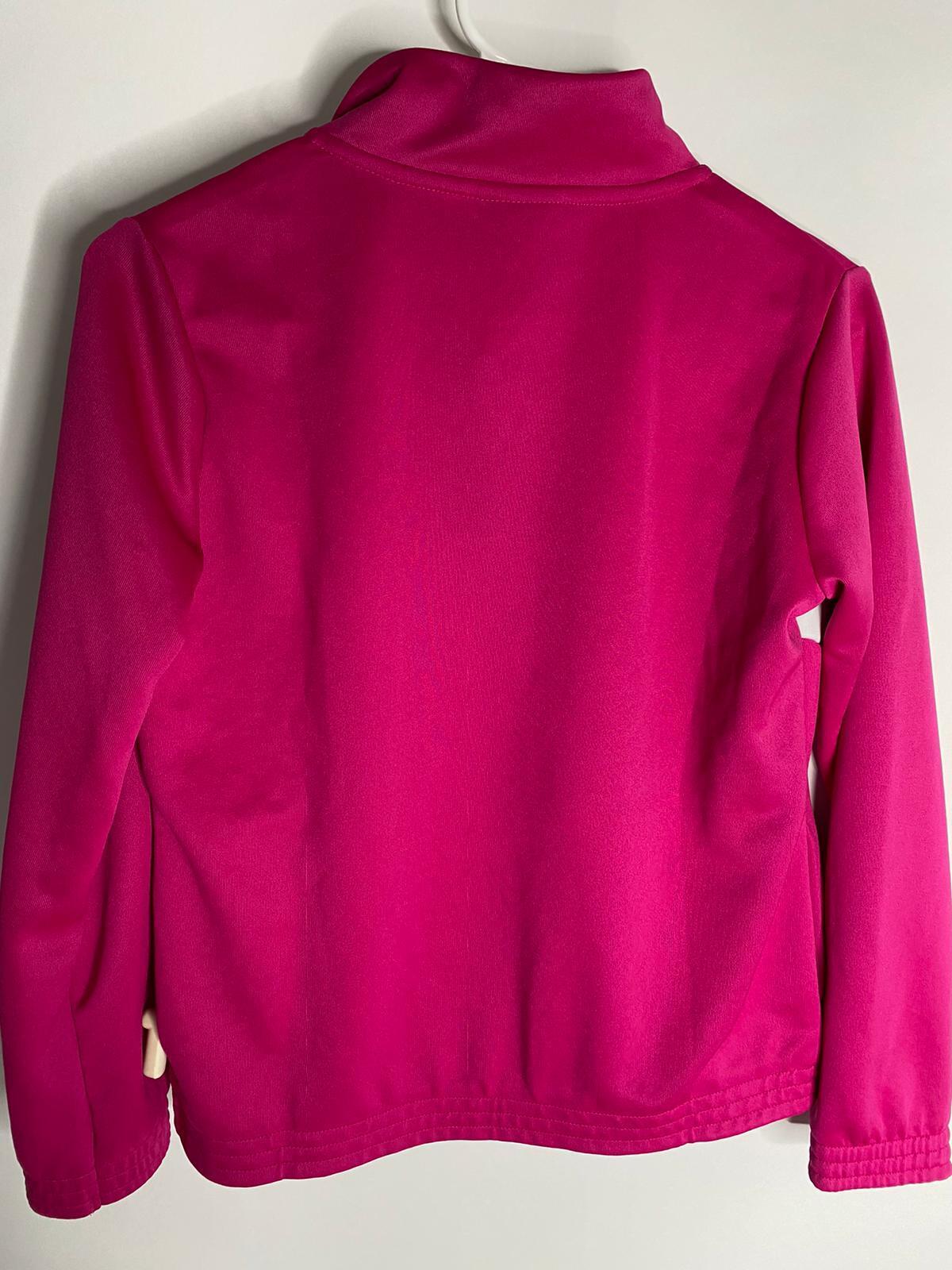Nike Sportswear Girls Big Kids L NSW Heritage Full Zip Track Jacket Fireberry