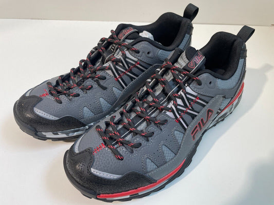 Fila Mens 8 Vitality 21 Trail Walking Running Sneakers Shoes Black 1JM01274-058
