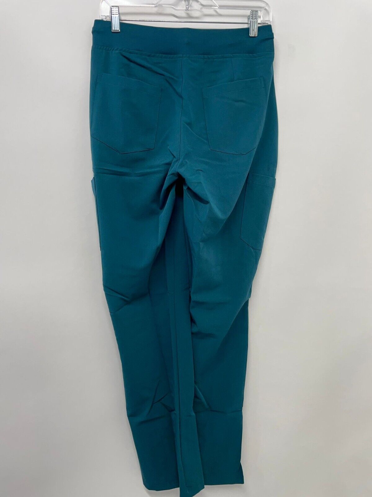 Mandala Scrubs Womens XS 9 Pocket Cargo Pants Drawstring Caribbean Blue