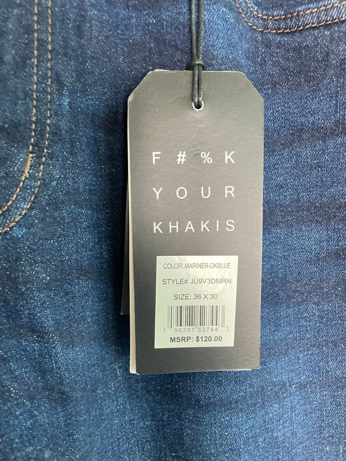 The Perfect Jean Mens 36x30 Athletic Fit Tapered 99% Cotton Denim Mariner Blue