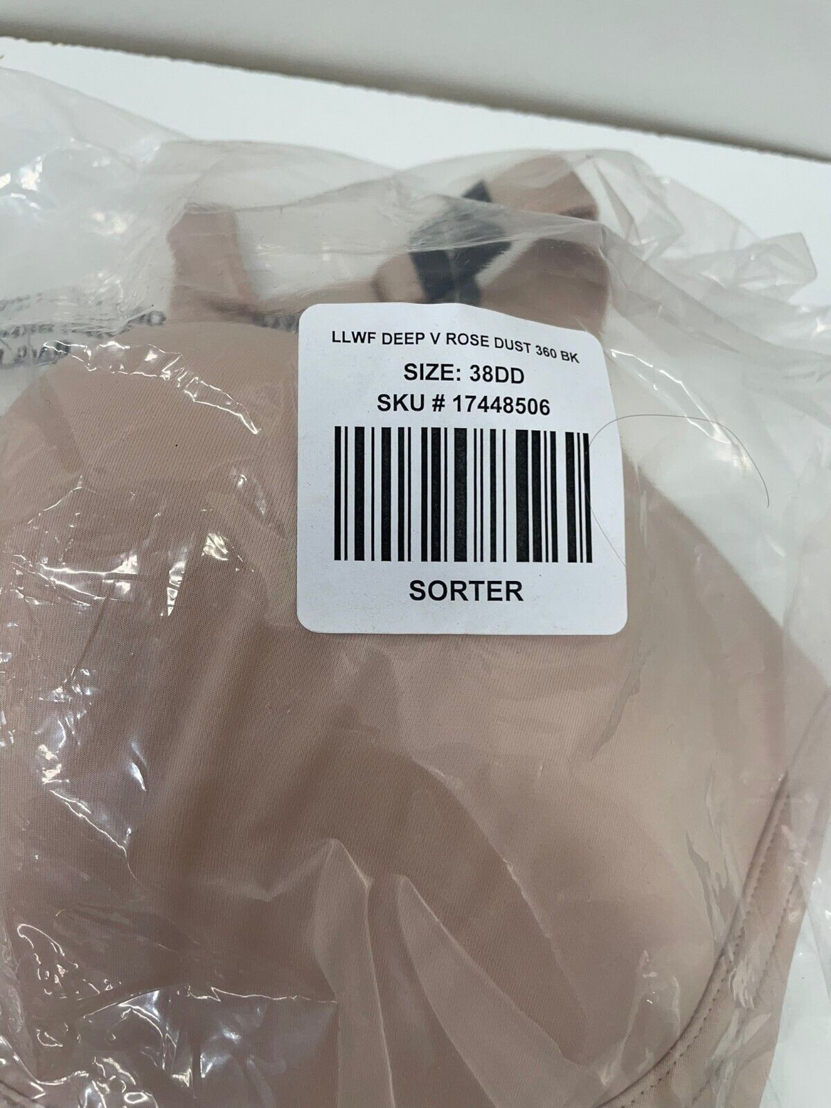 Torrid Women 38DD Lot of 2 Beige & Purple Wire Free Plunge Lightly Lined Bra Set