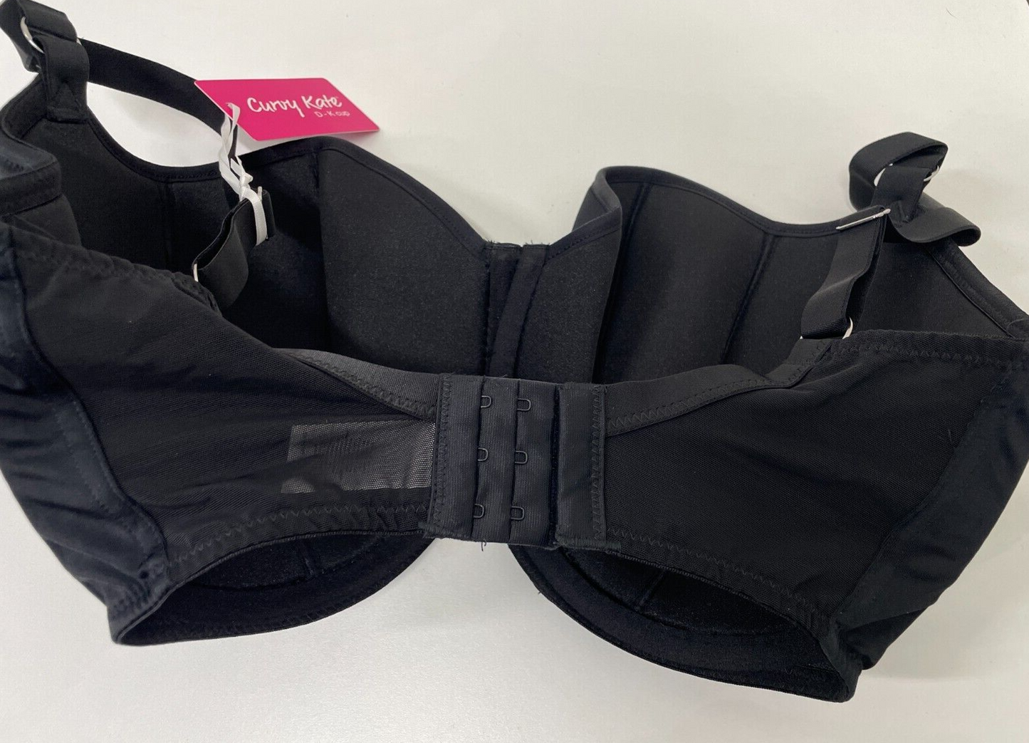 Curvy Kate Women's 34M Boost Me Up Padded Balcony Bra Black CK027106BLK NWT