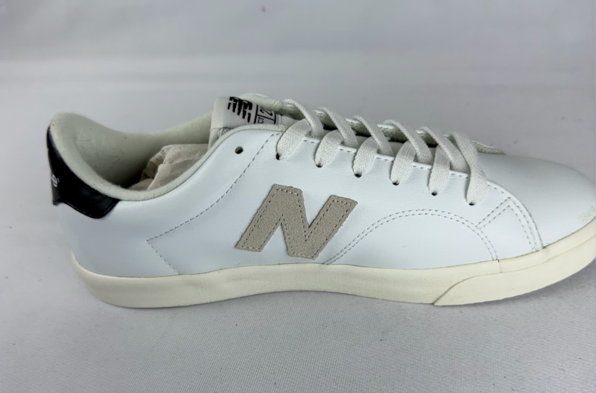 New Balance 210 Mens 8 Pro Court White Black Skateboarding Shoes CT210WLB