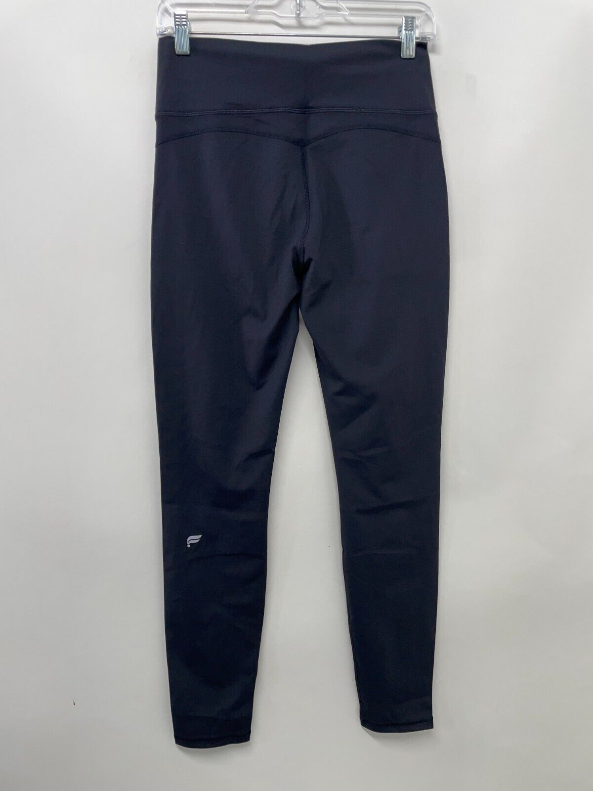 Fabletics Women's L PureLuxe Ultra High Waisted Ruched Legging Black Stretch NWT