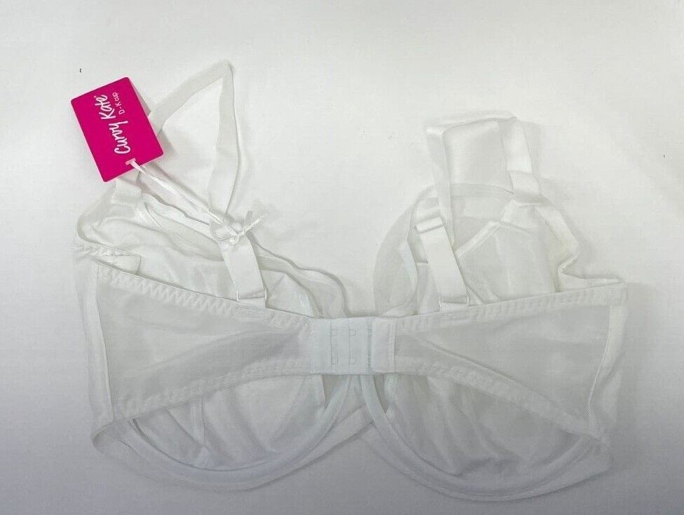 Curvy Kate Womens Daily Balcony Bra White Underwire 36H 36HH CK037100