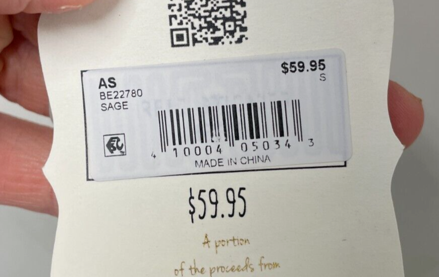 Altar'd State Women S Puff Sleeve Lace Back Crop Top Sage Green Peplum BE22780