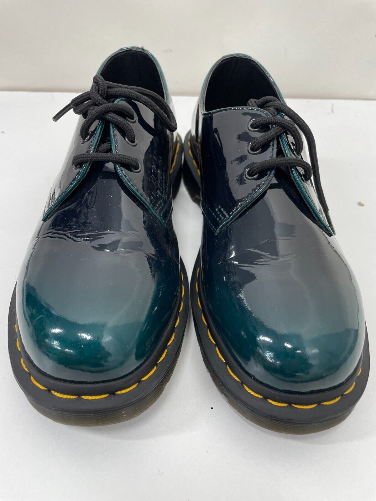 Dr Martens Airwair Womens 9 Vegan 1461 Oxford Shoes Super Glossy Finish 26890431
