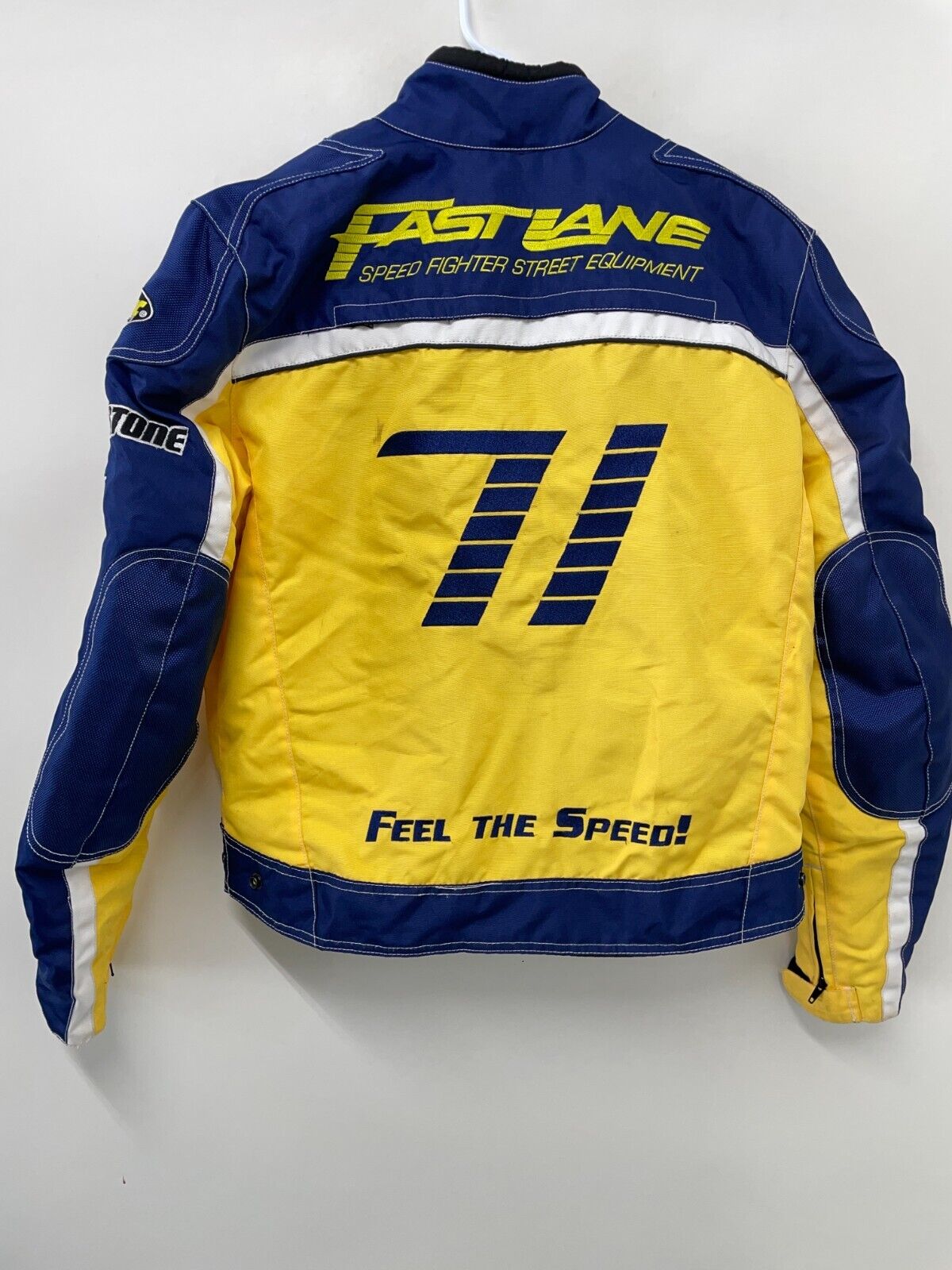 Fast Lane Mens M Speed Fighter Racing Street Equipment Bike Motorcycle Jacket