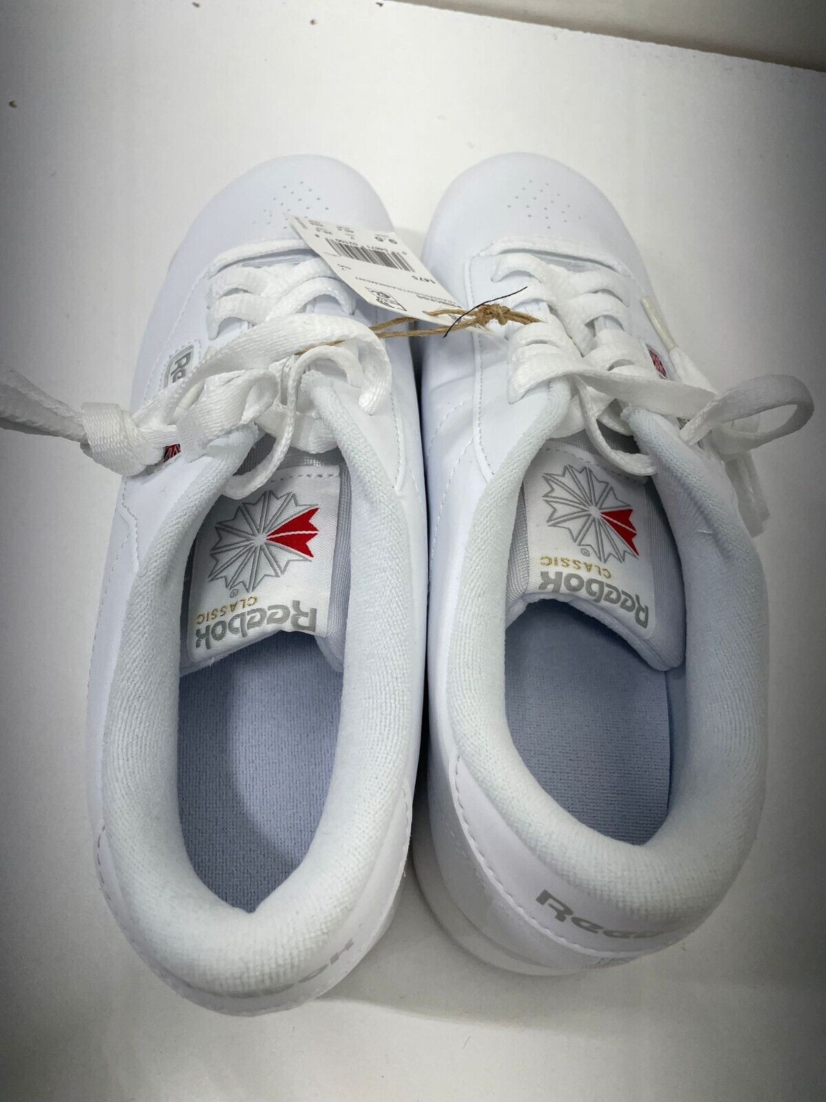 Reebok Womens 9.5 Princess Training Shoes Sneaker White 1475 Walking