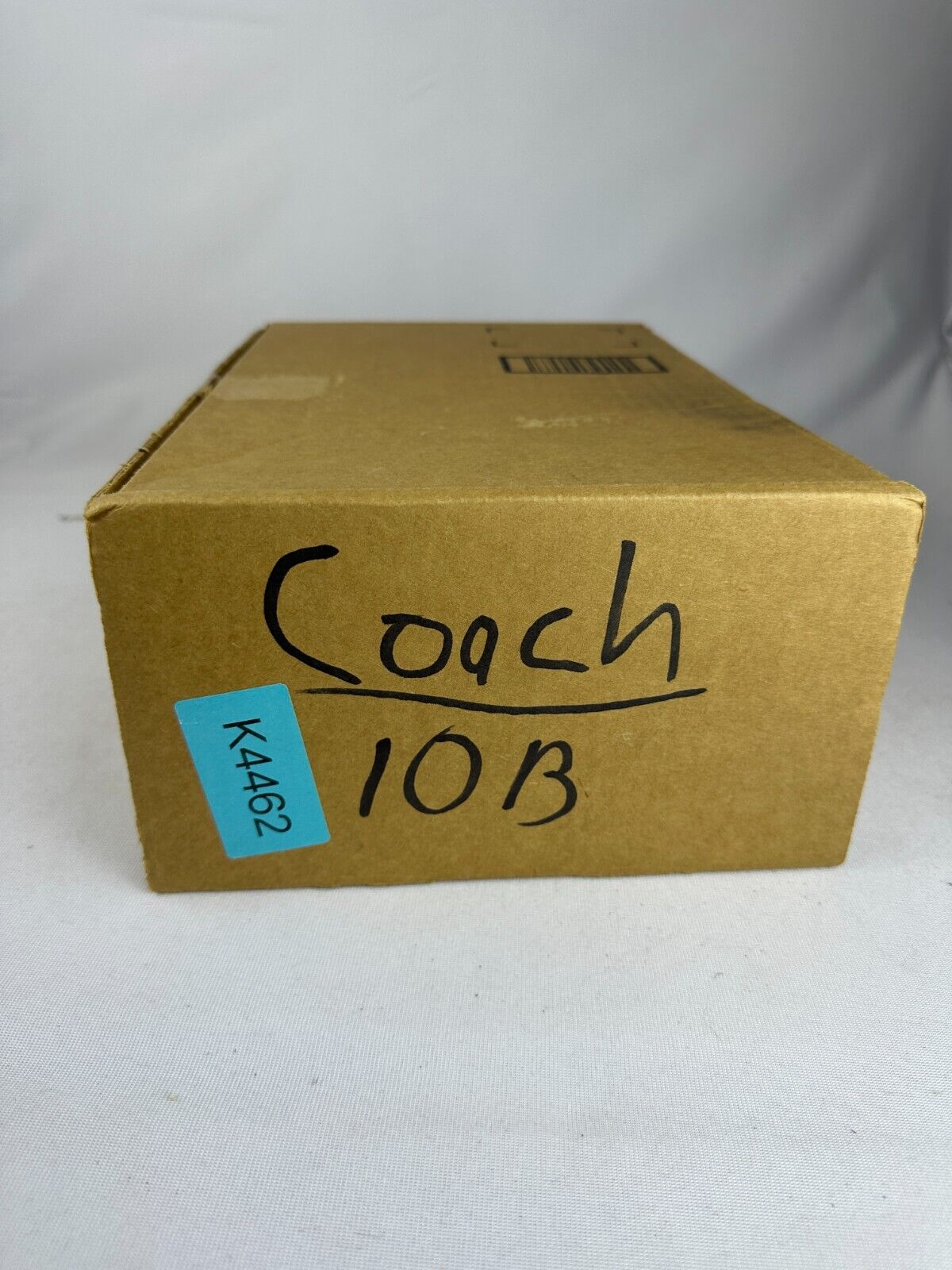 Coach Womens 10 Citysole Platform Jacquard White Brown Logo Low Top Sneakers