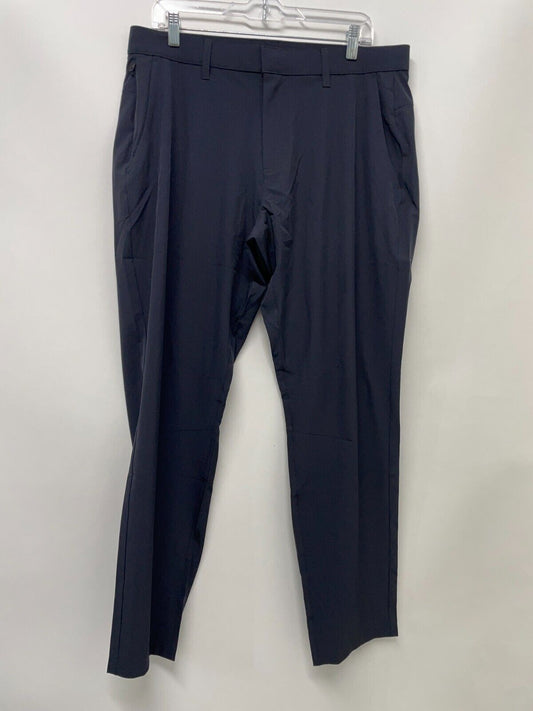 Fabletics Men's 35x32 The Only Pant (Classic Fit) Black Water Repellent NWT
