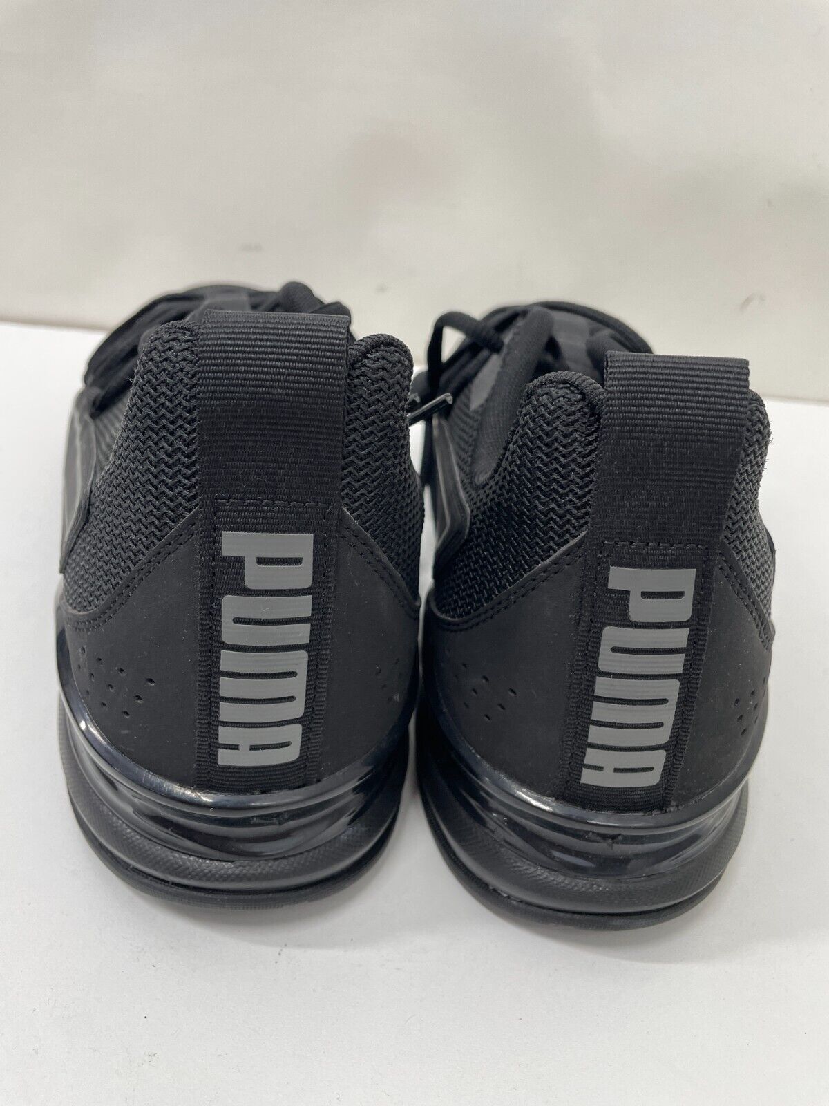 PUMA Men 11.5 Axelion NXT triple Black Running Shoes Sneakers 195656-04