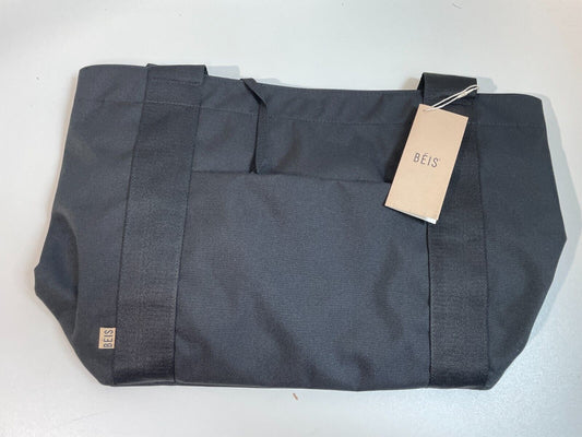 BEIS Women's BÉISics Tote Bag Black 32L 20"x12" Removable Strap BEIS123208