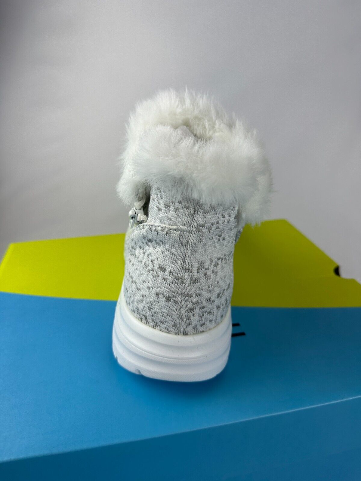 Telic Womens 10 Apres-Ski Snow Drift Comfort Recovery Boot Faux Fur 510-02-W10