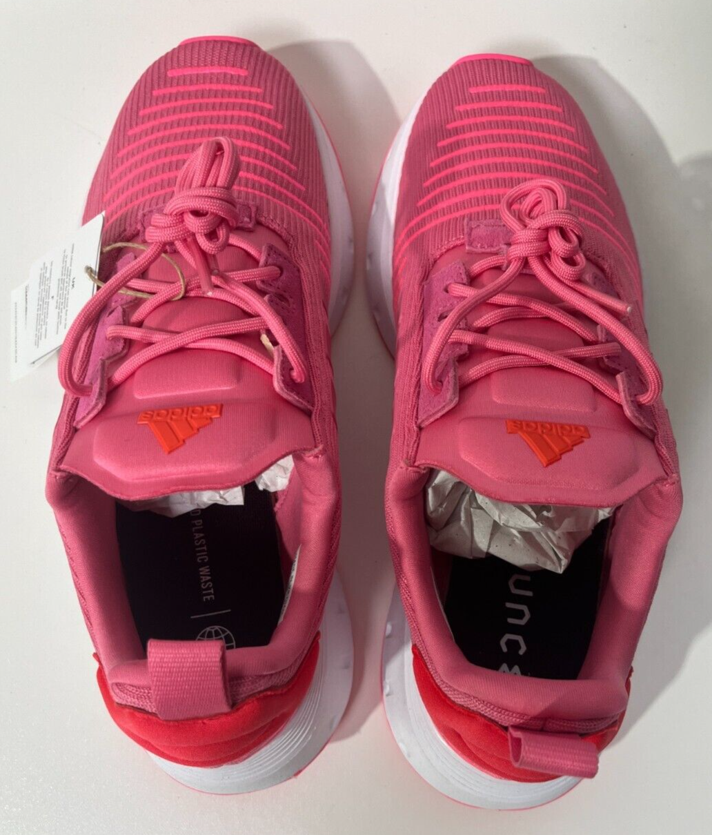 Adidas Women's 9 Swift Run 23 Lace Up Lifestyle Running Shoes Pink IG0563