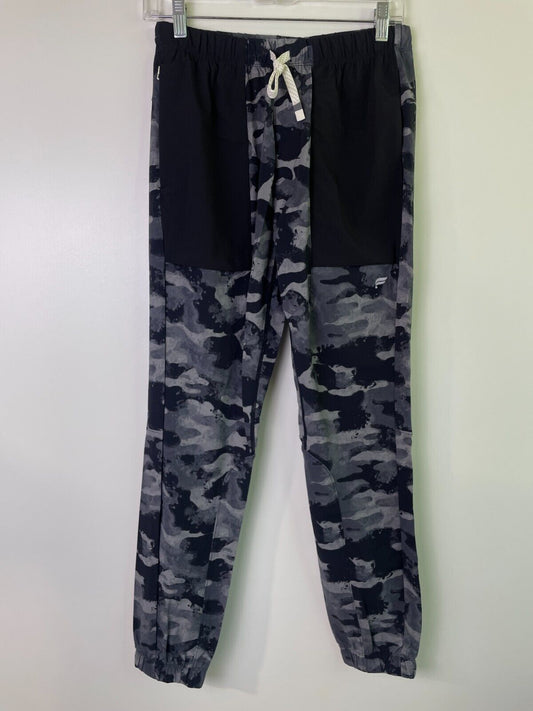 Fabletics Mens S Reg 29" The One Jogger Black Camo Pull On Pant Active PT2354671