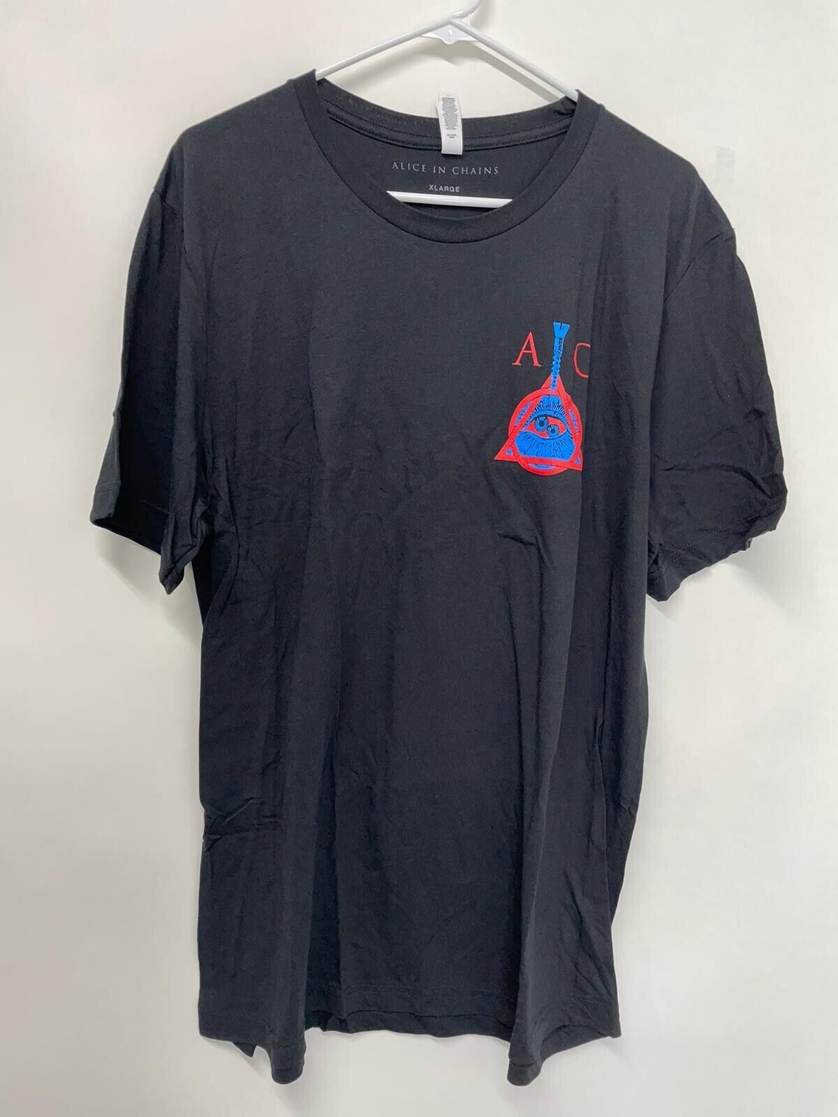 Alice in Chains Mens XL Seeing Eye T Shirt Black Short Sleeve SOLD OUT Grunge