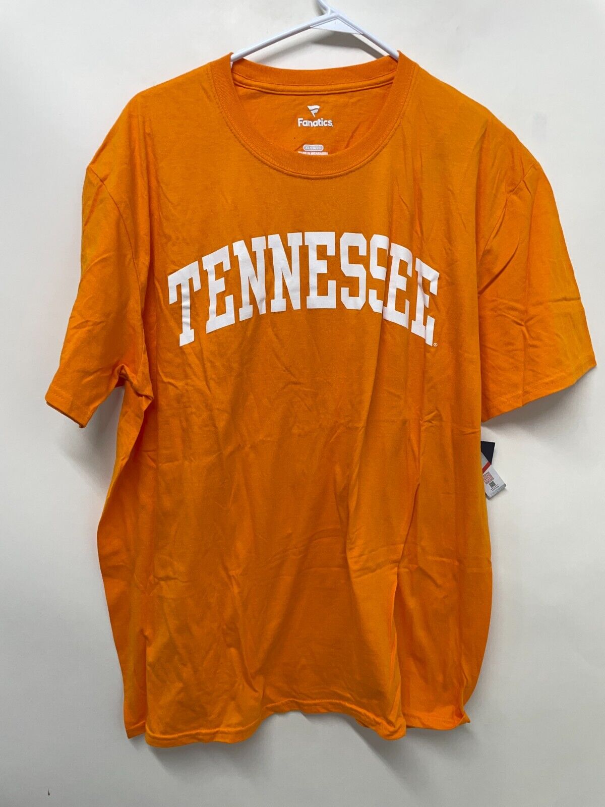 Fanatics Lot of 2 Mens XL Tennessee Volunteers Basic Arch T-Shirt Black & Orange