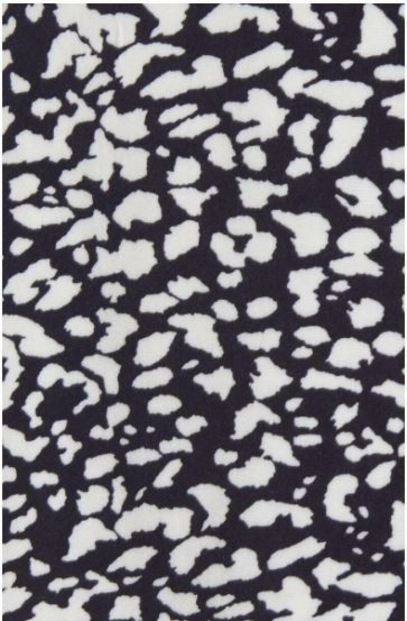 Bp. Womens S Black White Animal Print Wrap Mini Skirt Nordstrom