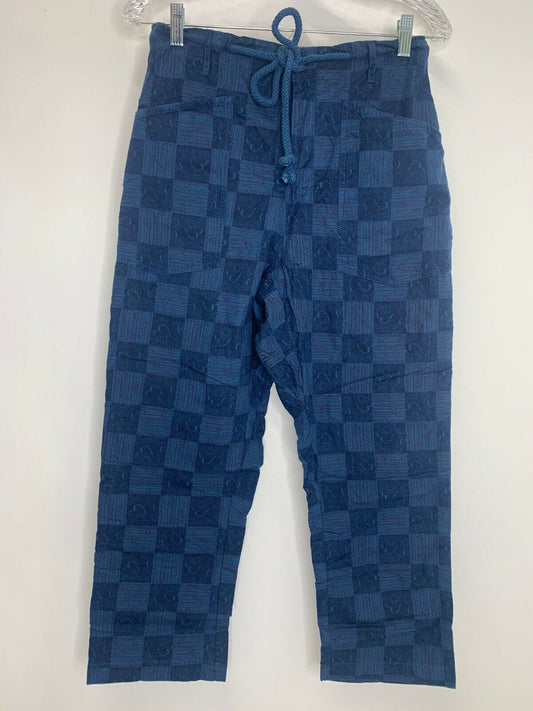 Kimchi Blue Urban Outfitters Womens S High Waist Checkered Owen Pant Drop Crotch