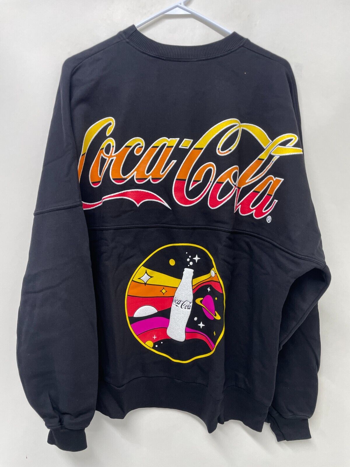 Coca-Cola Creations Spirit Jersey Mens XL Starlight Galaxy Sweatshirt F12672589