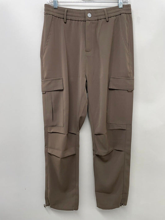 XXAN Studios Mens M Tokyo A:M Cargo 2.0 Pants Brown Asian Streetwear Pockets