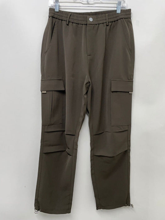 XXAN Studios Mens L Tokyo A:M Cargo 2.0 Pants Dark Olive Asian Streetwear Pocket