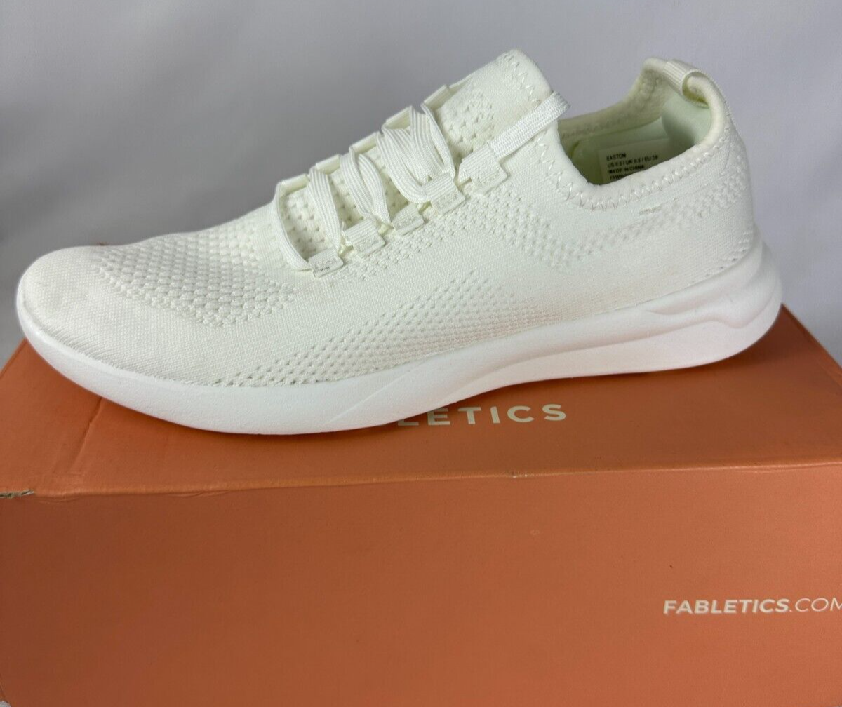 Fabletics Womens 8.5 Easton White The Everyday Shoes Sneakers SK2354248-1010
