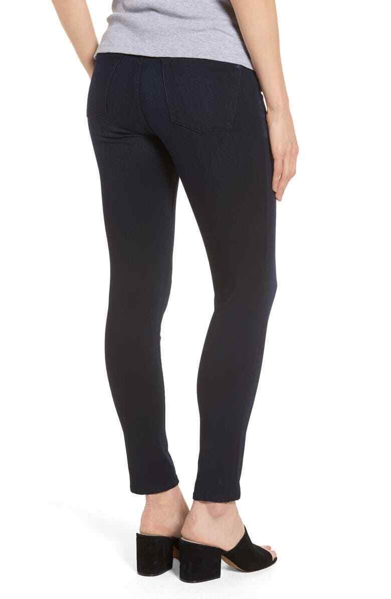 DL1961 Womens 26 Emma Power Legging Maternity Jeans Dark Wash Rinse