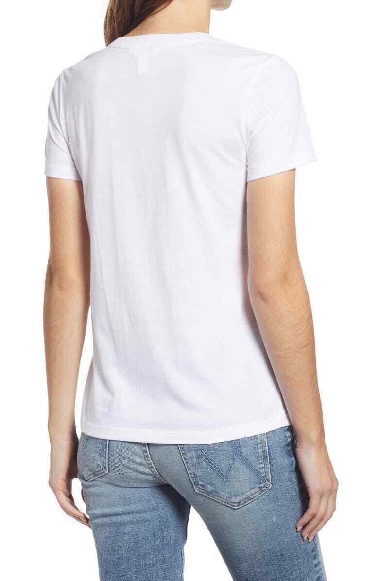 Halogen Women White Love Rocks Graphic Tee T Shirt Top Choose Size Nordstrom NWT
