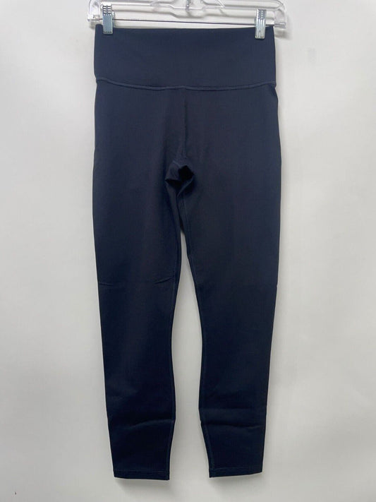 Fabletics Womens L Define High Waisted 7/8 Legging Black Yoga Pant Gym Athletic