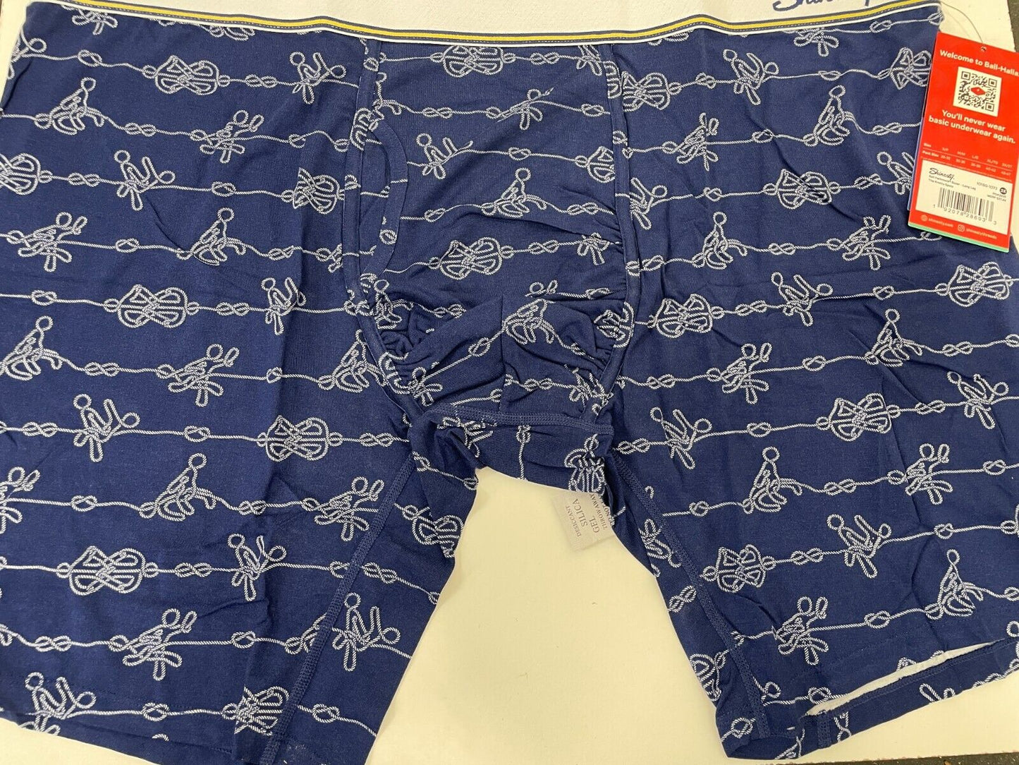 Shinesty Mens 3X The Knotty Spots Ball Hammock Boxer - Long Leg 10180-1073