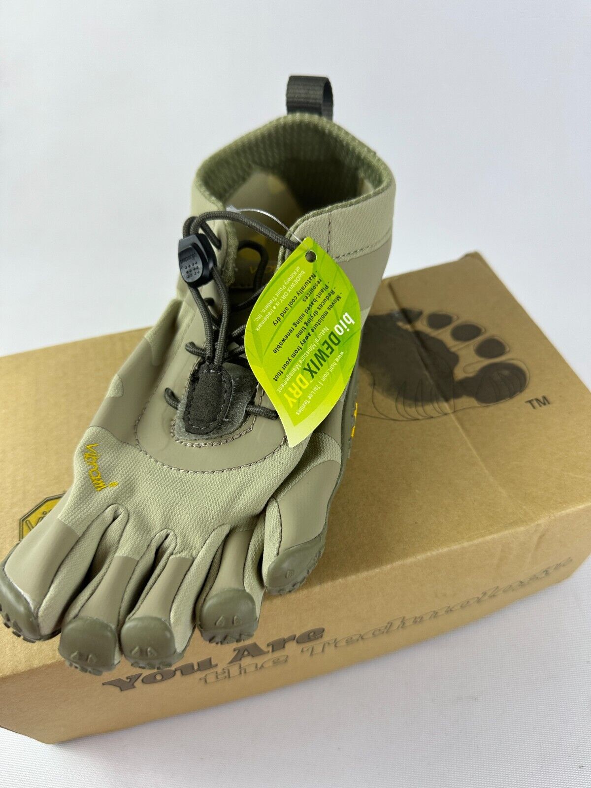 Vibram Fivefingers Mens 6.5 V-Alpha Zelená Khaki Outdoor Hiking Shoes 18W7104