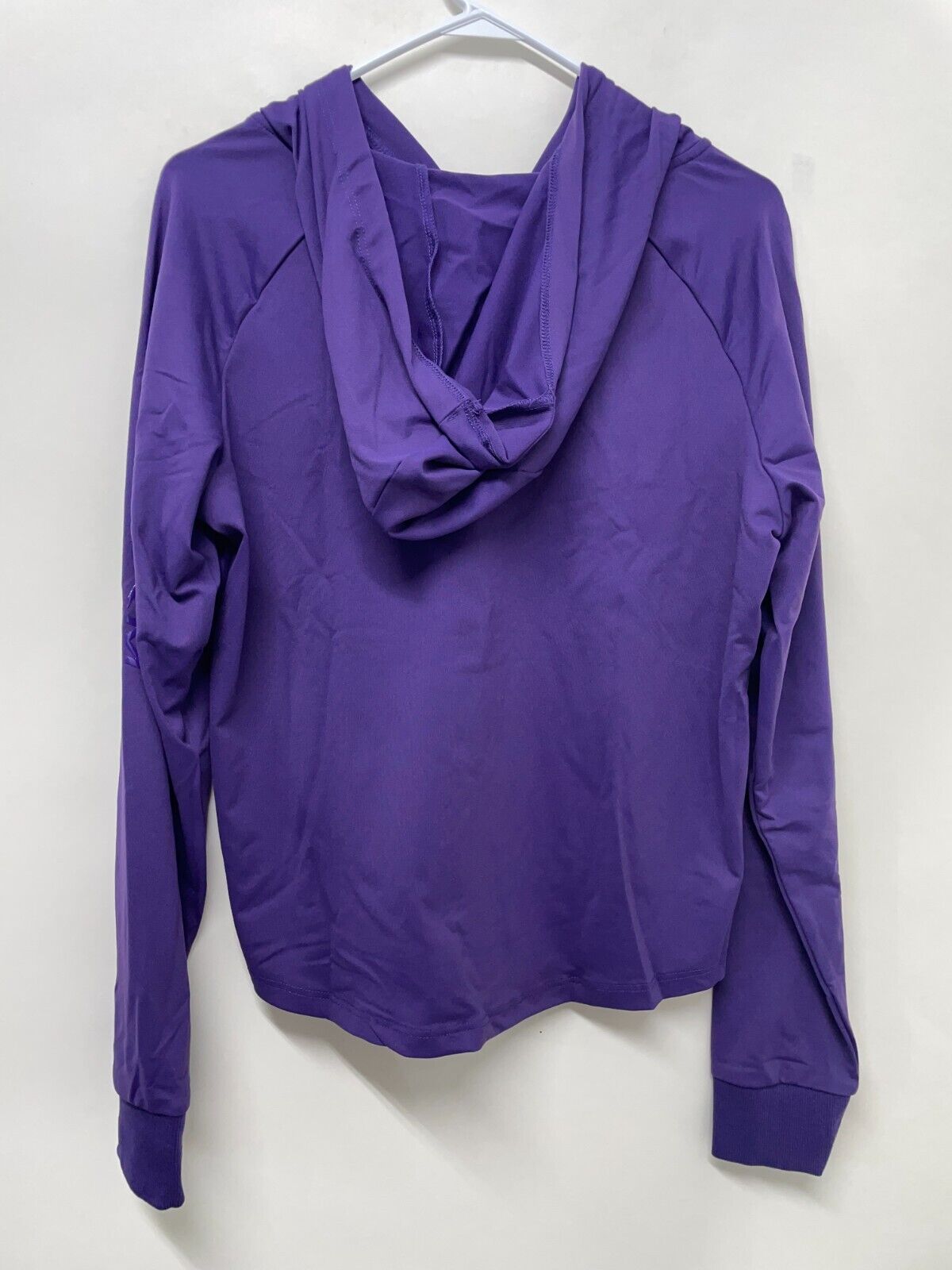 1st Phorm Womens M Rival Hoodie Purple Quarter Zip Long Sleeve Pullover 3386